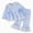 H226-Light Blue, variant on TOWED22 Baby Girl Clothes Toddler Outfits Ruffle Long Sleeve Top Pants 2 Piece Girls' Fall Winter Clothing Set,Pink,3-4 Y
