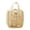 Khaki, variant on Dpityserensio Mesh Makeup Bag, Travel Toiletry Organizer, Portable Cosmetic Pouch with Zipper for Women