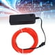 thumbnail image 4 of Cuerda Brillante Cortable De 360 ​​​​grados, 4 Modos Rojo 2 Piezas Cable EL De Iluminación De 360 ​​​​grados Flexible Y De Bajo Ruido De Bajo Consumo Para Fiestas, 4 of 7