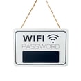 thumbnail image 1 of Miangastore 1Pack Hanging Chalkboard Sign for Homeowners and Customers, 1 of 8