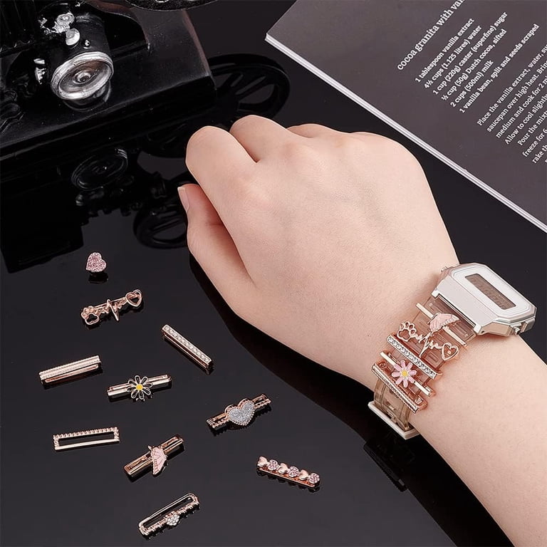 1box 15pcs 15 style Heart & Flower & Word & Butterfly  display picture 3