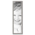 thumbnail image 2 of ArtToFrames 12" x 46" Classic Silver Picture Frame, 12x46 inch Silver Wood Poster Frame (WOM-4926), 2 of 7