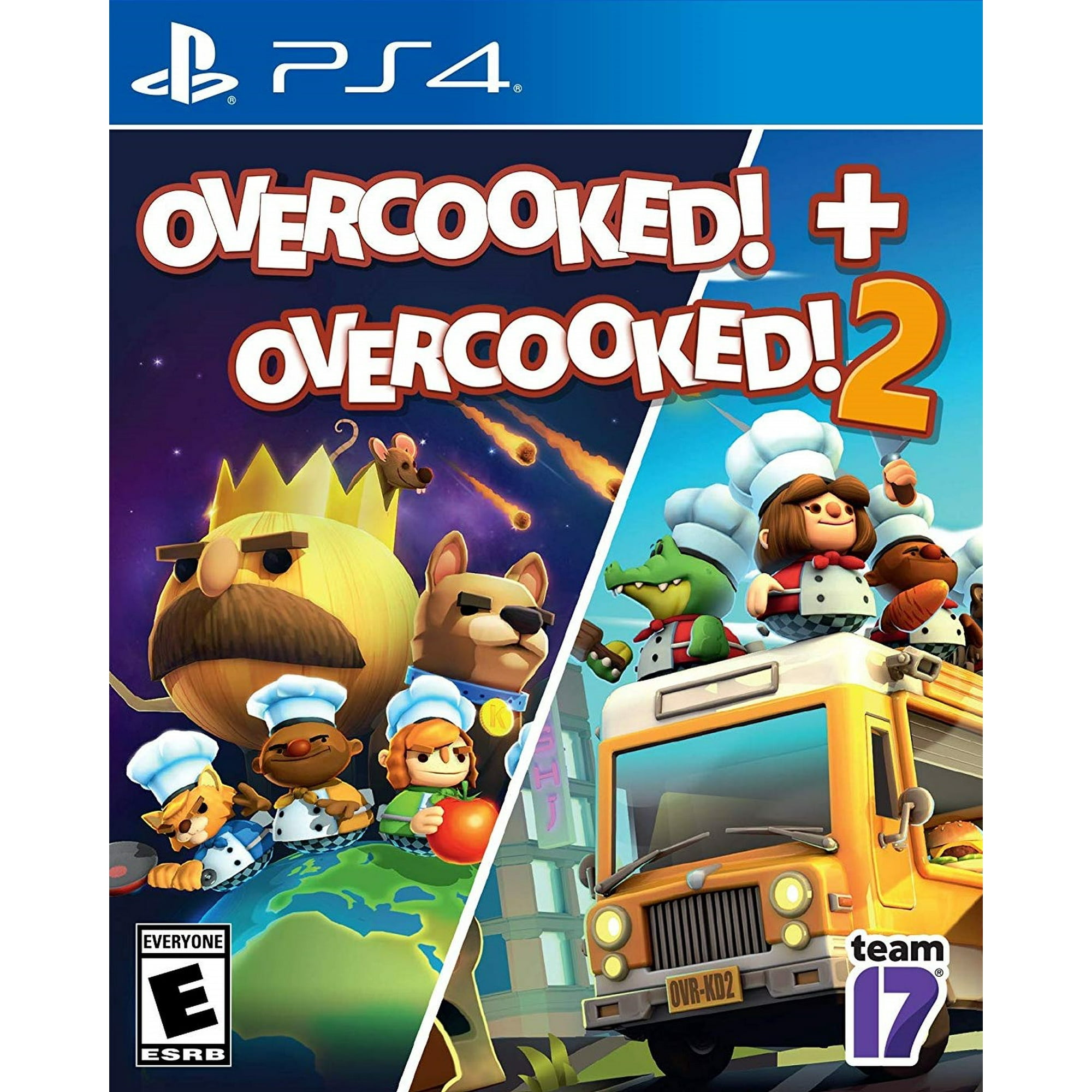 Overcooked 1 and 2 Double Pack (Playstation 4)