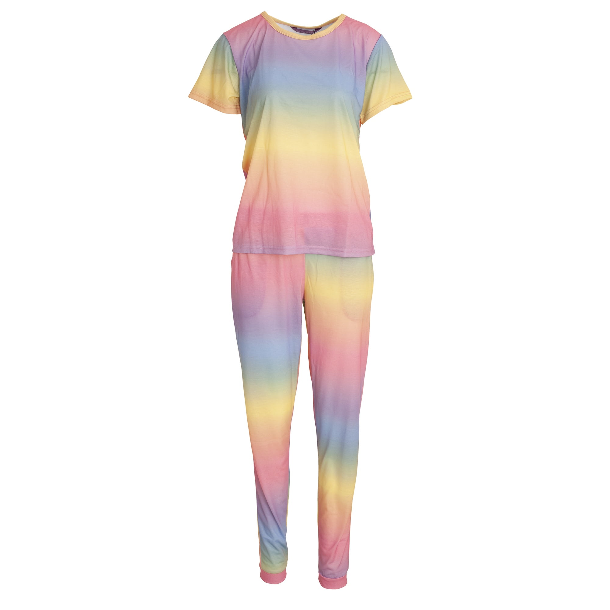 Foxbury Womens/Ladies Rainbow Pyjama Set | Walmart Canada