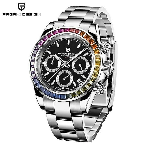 Pagani Design Men Watches Luxury Automatic Date Watch Men Quartz Watches For Men Brand Chronograph Japan Vk63 Sapphire