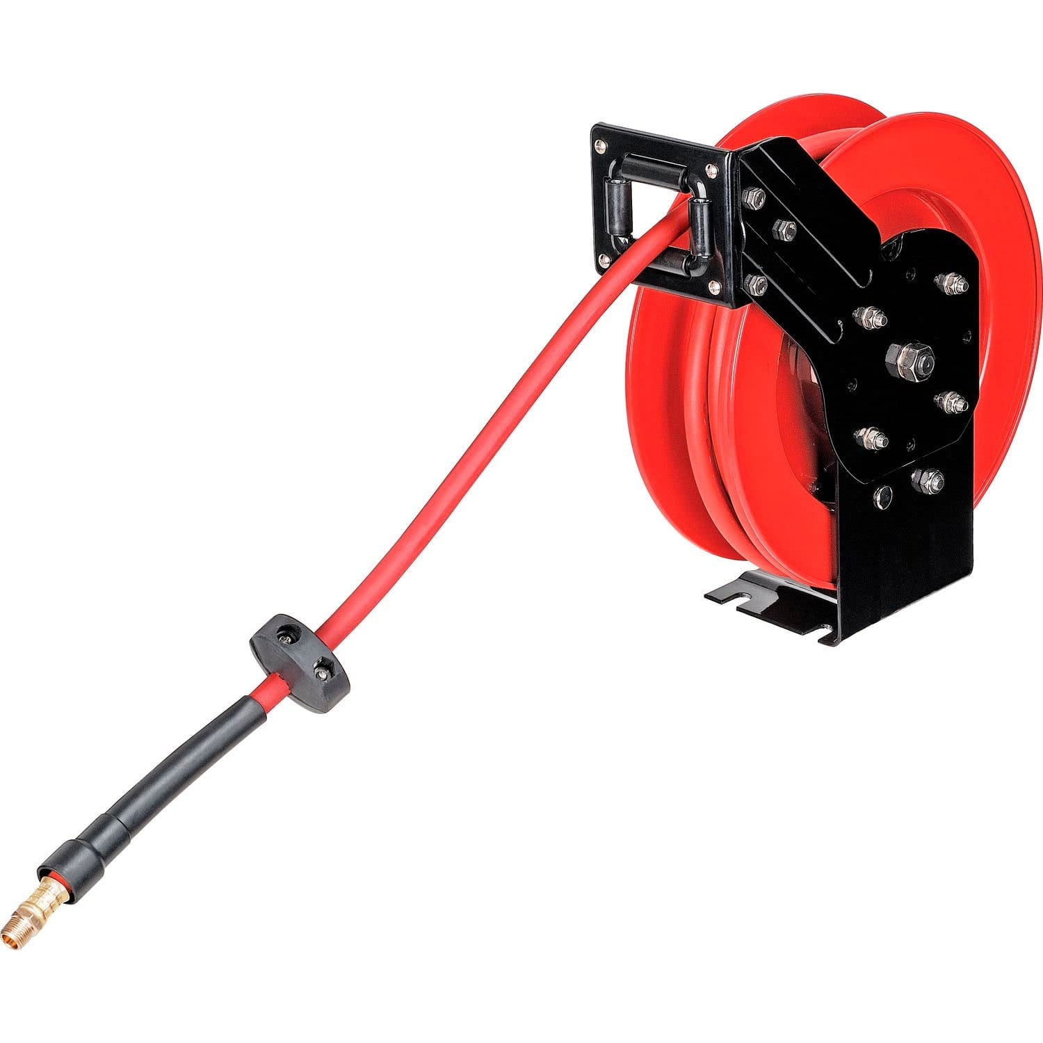 Industrial Grade Retractable Reel, 3/8"x 25' Hose, 300 PSI