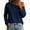 Dark Blue-#005, variant on Dweltoz Womens Off The Shoulder Tops Sweatshirts Lightweight Oversized Pullovers Long Sleeve Y2k Loose Fit Tunic Tops,Beige XL