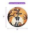 thumbnail image 5 of Trick or Treat English Springer Spaniel Needs Candy Happy Halloween Night Ceramic Round Ornament Springers Dog Lover Gifts Home Tree Decor - 02020, 5 of 5