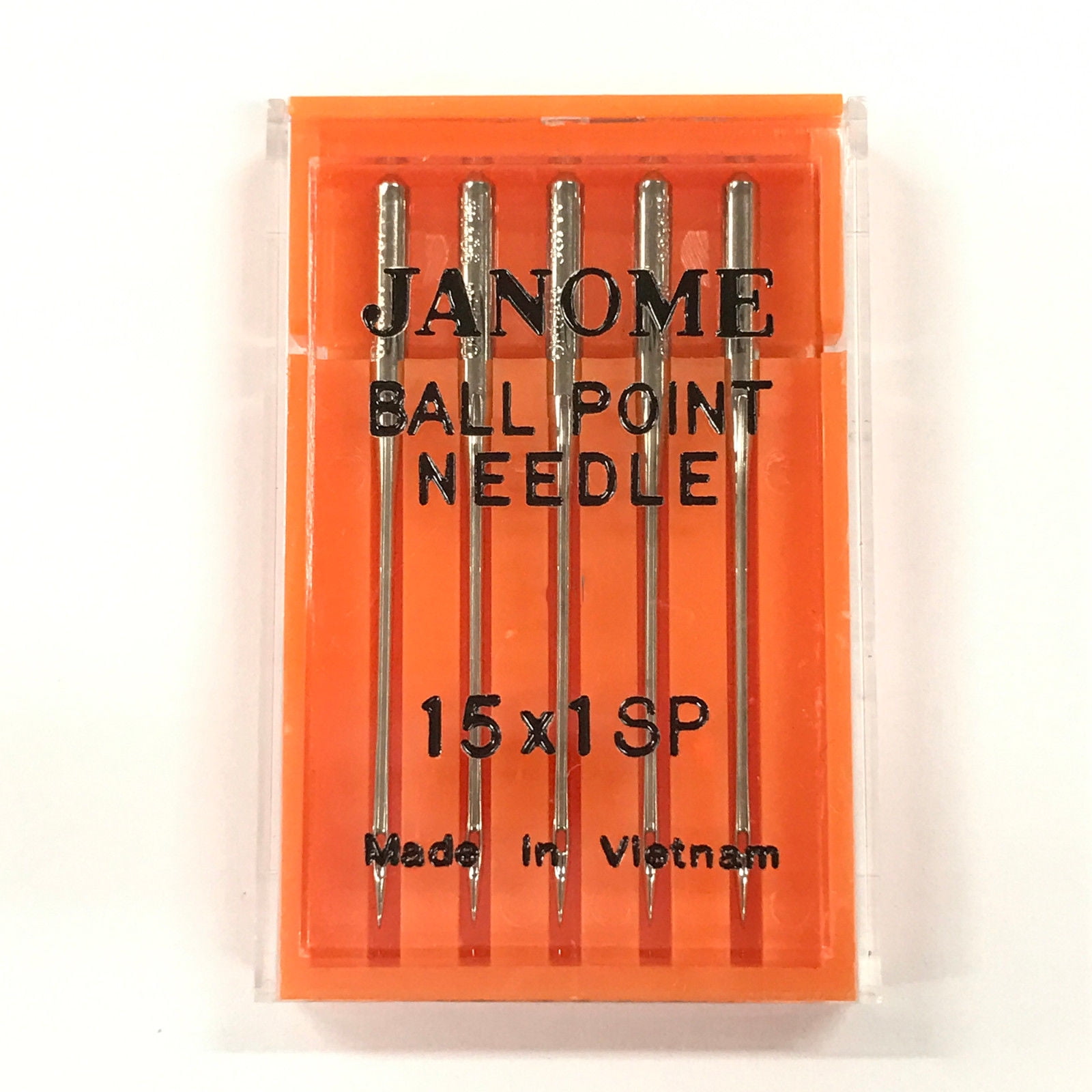 Janome HAX1SP 15X1SP Ball Point Stretch Knit Sewing Serger Needles 5