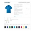 thumbnail image 2 of Port Authority K527 Men's Tech Pique Polo Shirt - Vivid Blue - XL, 2 of 2