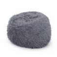 thumbnail image 7 of GDF Studio Lycus 5 ft Long Faux Fur Bean Bag, Gray, 7 of 7