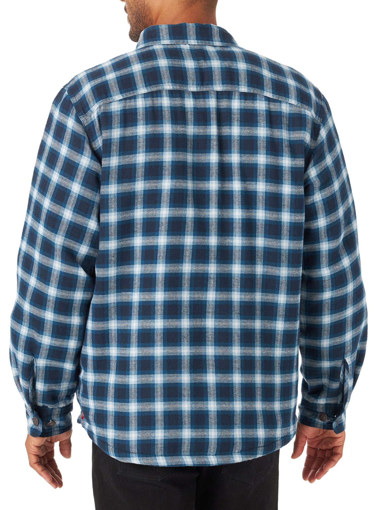 Wrangler Men's Heavyweight Sherpa-Lined Shirt Jacket