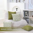 thumbnail image 6 of SUSIELADY Throw Pillow Covers Set of 4, 18"x18" Linen Decorative Square Couch Sofa Cushions, Accent Home Decor, Living Room, Bedroom, Chair, Green, 6 of 7