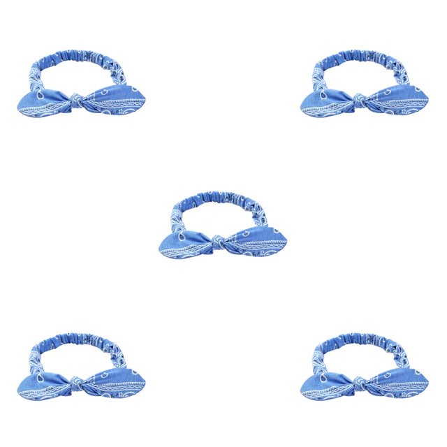 Guardurnaity Diadema elástica Estiramiento Antideslizante Diadema Ejercicio Oficina Deportes Banda para el sudor Accesorios para la cabeza Azul Type2 NO2