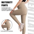 thumbnail image 4 of Los pantalones grandes para mujeres embarazadas sostienen y usan pantalones deportivos para mujeres embarazadas, XXL, 4 of 5
