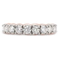 thumbnail image 2 of 1 3/5 ct. t.w Round Cut Lab Created Moissanite Diamond Full Eternity Stackable Wedding Band Ring For Women In 14K Solid Rose Gold (G-H Color, VVS1 Clarity, 1.60 Cttw)-10, 2 of 7