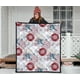 thumbnail image 3 of Colcha Premium con estampado de abanicos japoneses, 3 of 10
