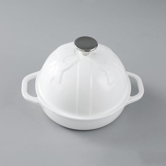 HAWOK - Cloche de pan de hierro fundido, diámetro 6.3 pulgadas/16 cm, 0.57 cuartos de galón, molde p HAWOK NA