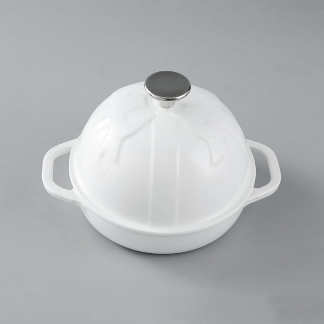 HAWOK - Cloche de pan de hierro fundido, diámetro 6.3 pulgadas/16 cm, 0.57 cuartos de galón, molde p HAWOK NA