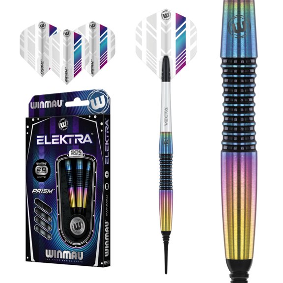 Winmau Elektra Soft Tip Darts 20g