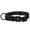 Black, variant on Best Pet Supplies Reflective Dog Collar with Adjustable Length, Heavy-Duty Buckle, and Strong Leash D-Ring, Cute Training, Walking, Jogging Accessory for Small, Medium, and Large Breeds
