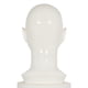 thumbnail image 4 of Modelos de cabeza de maniquí femenino Cabeza de maniquí Gafas Sombrero Blanco, 4 of 8
