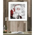 thumbnail image 2 of Santa's Little Friends by Bluebird Barn Framed Print Wall Art Wood Multi-Color, 2 of 4