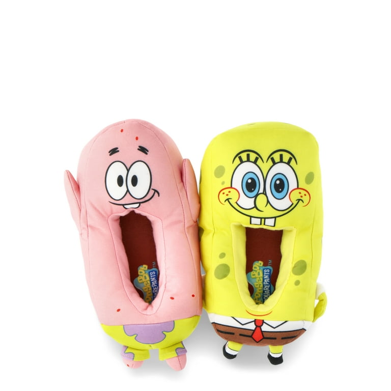 Nickelodeon SpongeBob and Patrick Boys Slippers