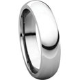 thumbnail image 6 of 5mm Comfort Fit Band in 14k White Gold - Size 7, 6 of 9