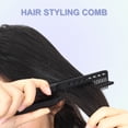 thumbnail image 5 of Unique Bargains Hair Straightening Comb Heat Resistance Home Straightener Hair Styling Comb ABS Black, 5 of 7