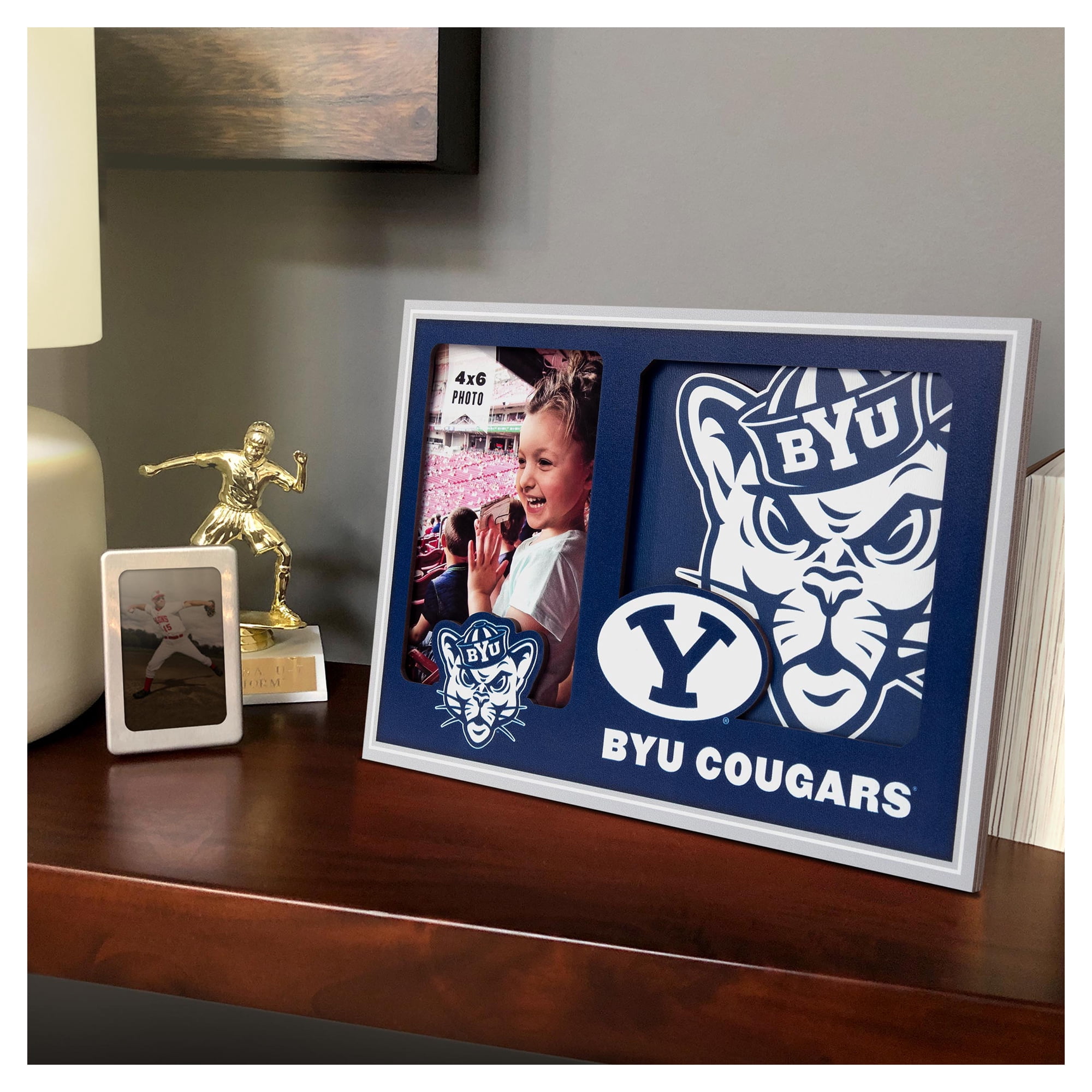 IDNA BYU Cougars 3D Logo Series Picture Frame