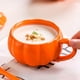 thumbnail image 5 of Aparatos de cocina, Accesorios de cocina, Utensilios de cocina, Utensilios de cocina Taza de cerámica Taza de calabaza de Halloween de alto valor Taza de café con tapa Tazón de cerámica, 5 of 6
