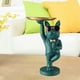 thumbnail image 5 of 1 bandeja decorativa para guardar figuras de bulldog, lindas esculturas de animales, dulces. Verde, 5 of 8