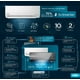 thumbnail image 3 of Aire Minisplit Inverter MABE 24,000 btu (2 tons) Frío y Calor WiFi Ready, 3 of 3