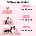 BEAUTYZOO 8 Pack Washable DHF10 Pee Pads for Dogs, Puppy Pads for Potty