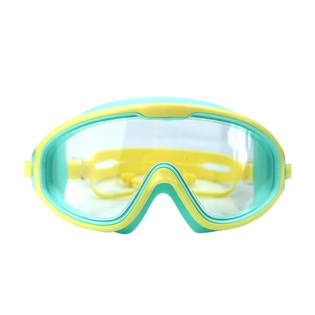 Large Frame Swimming Goggles, High-Definition and Arrest Swit Silicone Strap, Trendy Swimming Goggles