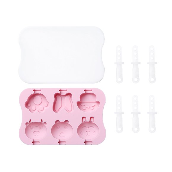 Mini molde de silicona for helado con tapa, perfecto for paletas pequeñas caseras