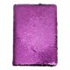 thumbnail image 1 of EeaseMX Libreta reversible de lentejuelas de moda, libretas creativas, agenda, diario, blocs de notas, papelería, morado, 1 of 7