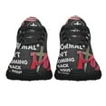 thumbnail image 5 of Jesus Cross American flag Normal Isn't Coming Back Jesus Is Shoes Sneakers Black Size 12, 5 of 7