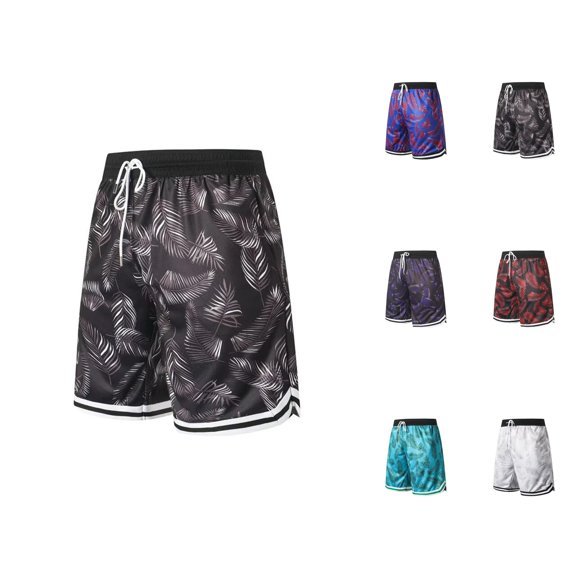 Athletic Shorts for Men 2026 Summer Casual Elastic Waist Loose Fit Workout Gym Running Shorts Beachwear