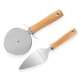 thumbnail image 2 of Paquete de 2 servidor de rueda de pizza de acero inoxidable. Yuarrent HA010666-00, 2 of 6