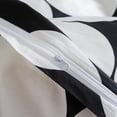 thumbnail image 4 of Círculo Funda Nórdica King 100% Algodón Negro Blanco Lunares Funda Nórdica 3 Piezas, 4 of 7
