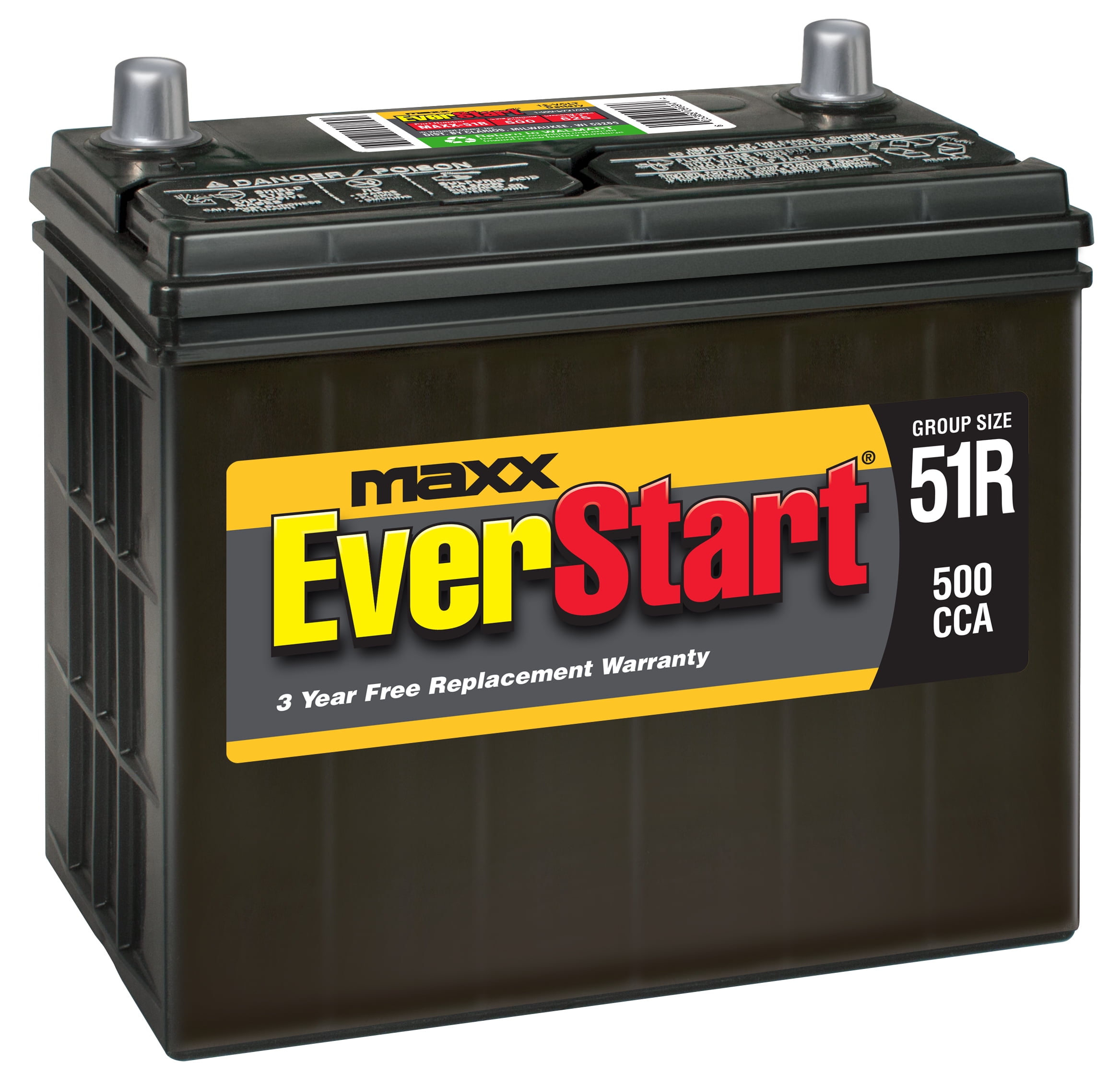 EverStart Maxx Lead Acid Automotive Battery Group Size 51R Walmart EverStart Maxx Lead Acid Automotive Battery Group Size 51R Walmart