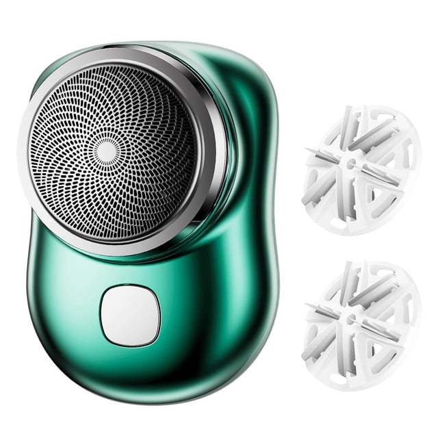 Oefntac jusqu'à 40 % de Rabais Cadeaux Rasoirs pour Hommes Rasoir pour Hommes, Mini-Rasoir Portable Format de Poche Rasoir Portable Humide et Sec Rasoir USB Rechargeable pour Hommes Chargement Facile un Bouton