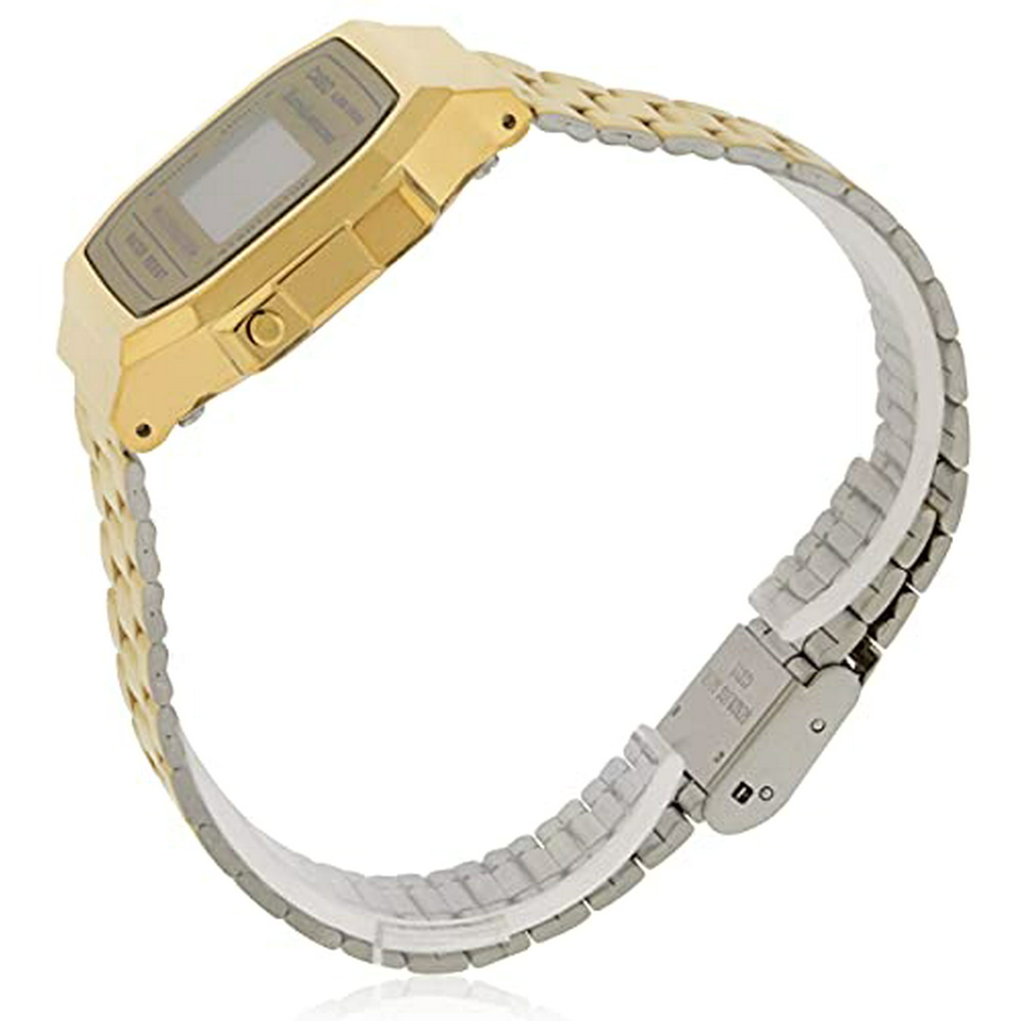 Casio A168WG 9 Vintage 39MM Men s Digital Illuminator Gold Tone Stainless Steel Watch Walmart