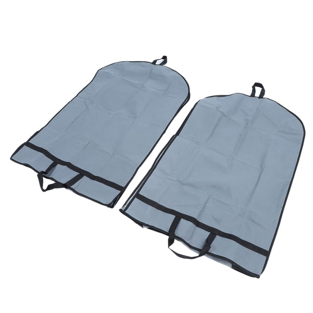Bolsas de Prenda Colgantes, Bolso de Cubierta de Polvo de Ropa 2pcs Transparente PVC y Transpirable Para Abrigos Disfraz de Baile