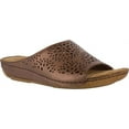 thumbnail image 2 of Comfort Wave by Easy Street Valerie Leather Sandals (Women), 2 of 7