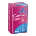 thumbnail image 2 of Carefree  Carefree Pantiliner Thin Unscented 60 ct Case of  8, 2 of 4