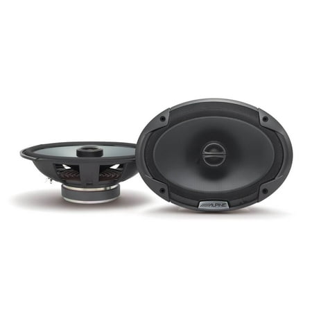 Alpine Type-E 6 x 9 Inch 300W Coaxial 2-Way Car Audio Speakers, Pair | (Best Type Of Car Speakers)
