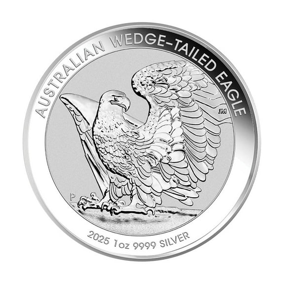 2025 $1 Australian Silver Wedge Tailed Eagle 1 oz BU